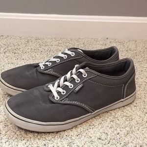 Gray Lace-Up Vans